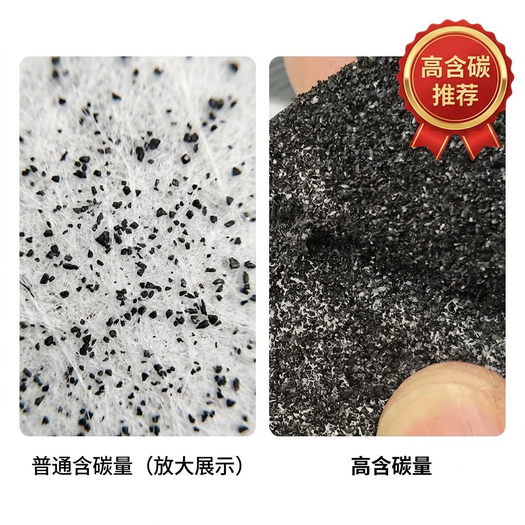 定制克重单效碳布